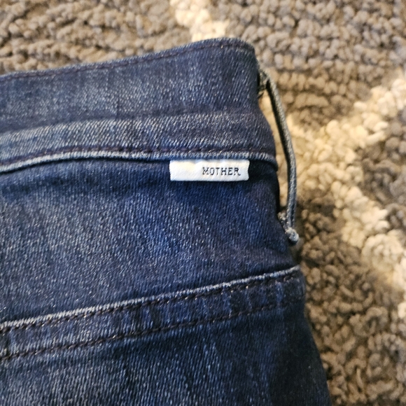 Mother Stunner Zip Ankle Step Fray Jeans Size 26 - Picture 9 of 11